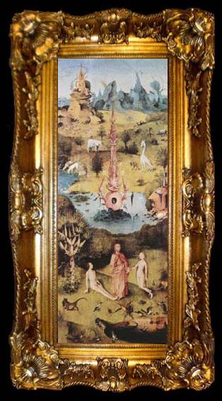 framed  BOSCH, Hieronymus The Garden of Eden (mk08), ta009-2